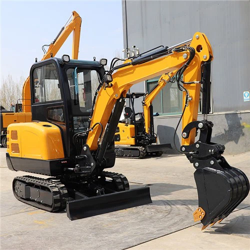 Mini pelle sur chenilles de 2,2 tonnes