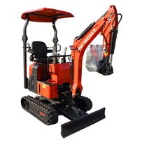 Pelle sur chenilles multifonctionnelle de 1,2 tonne