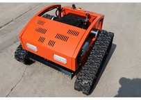 Tondeuse à gazon sur chenilles télécommandée