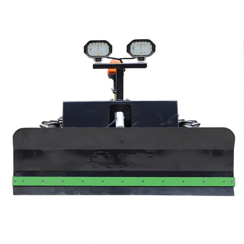 Poussoir à neige sur roues