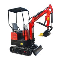 Mini-pelle de jardin de 1,2 tonnes