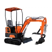 Mini-pelle de 1,2 tonne